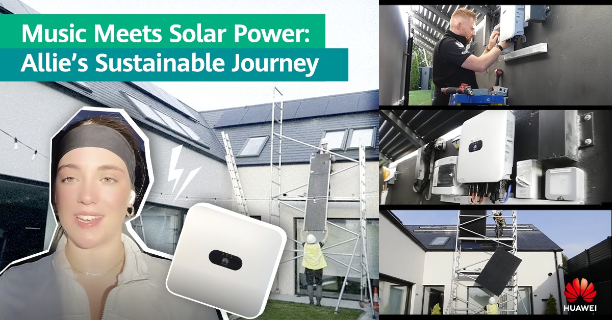 hệ thống điện mặt trời Huawei thực tế