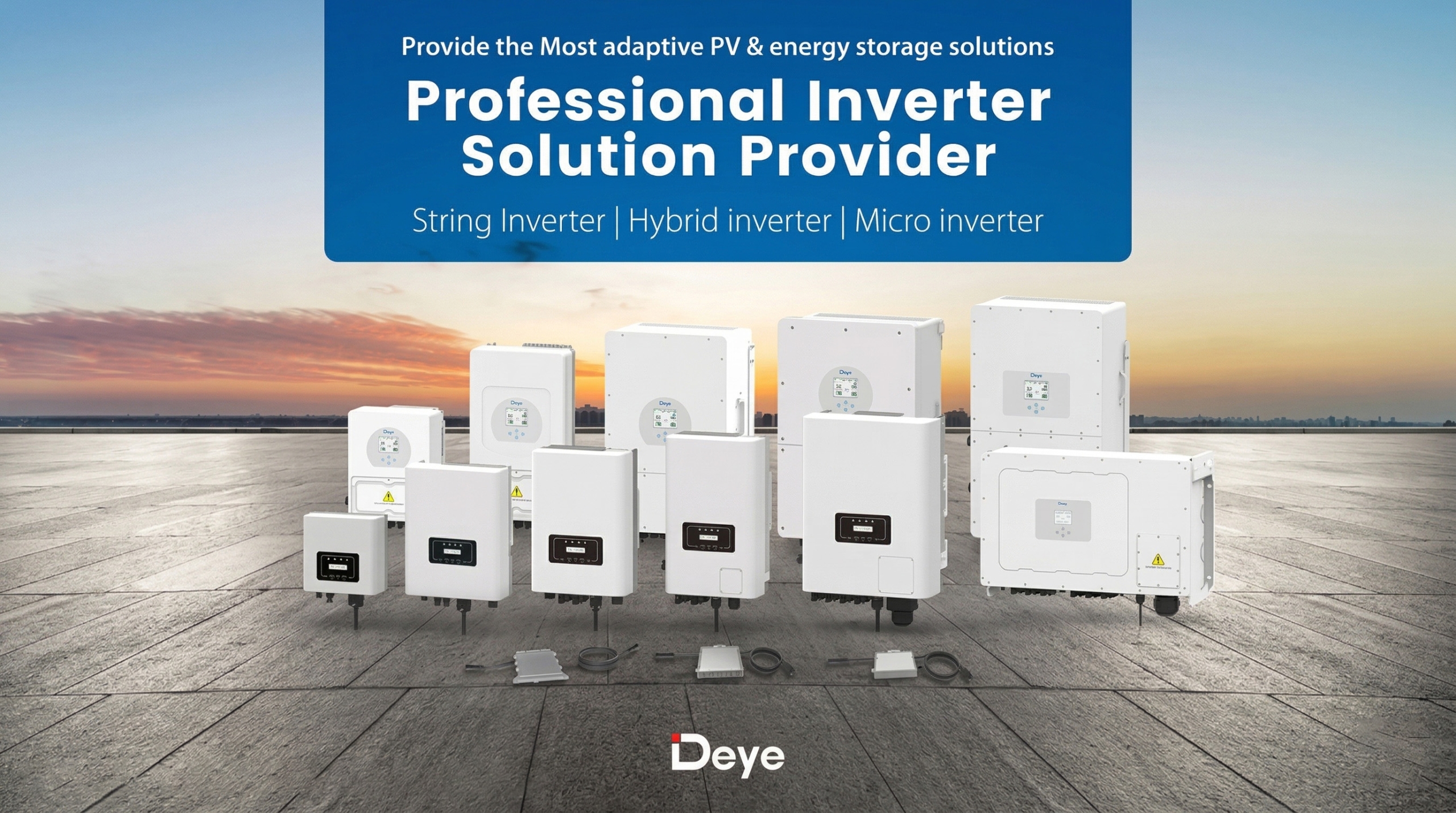 Các sản phẩm chủ lực của Deye.