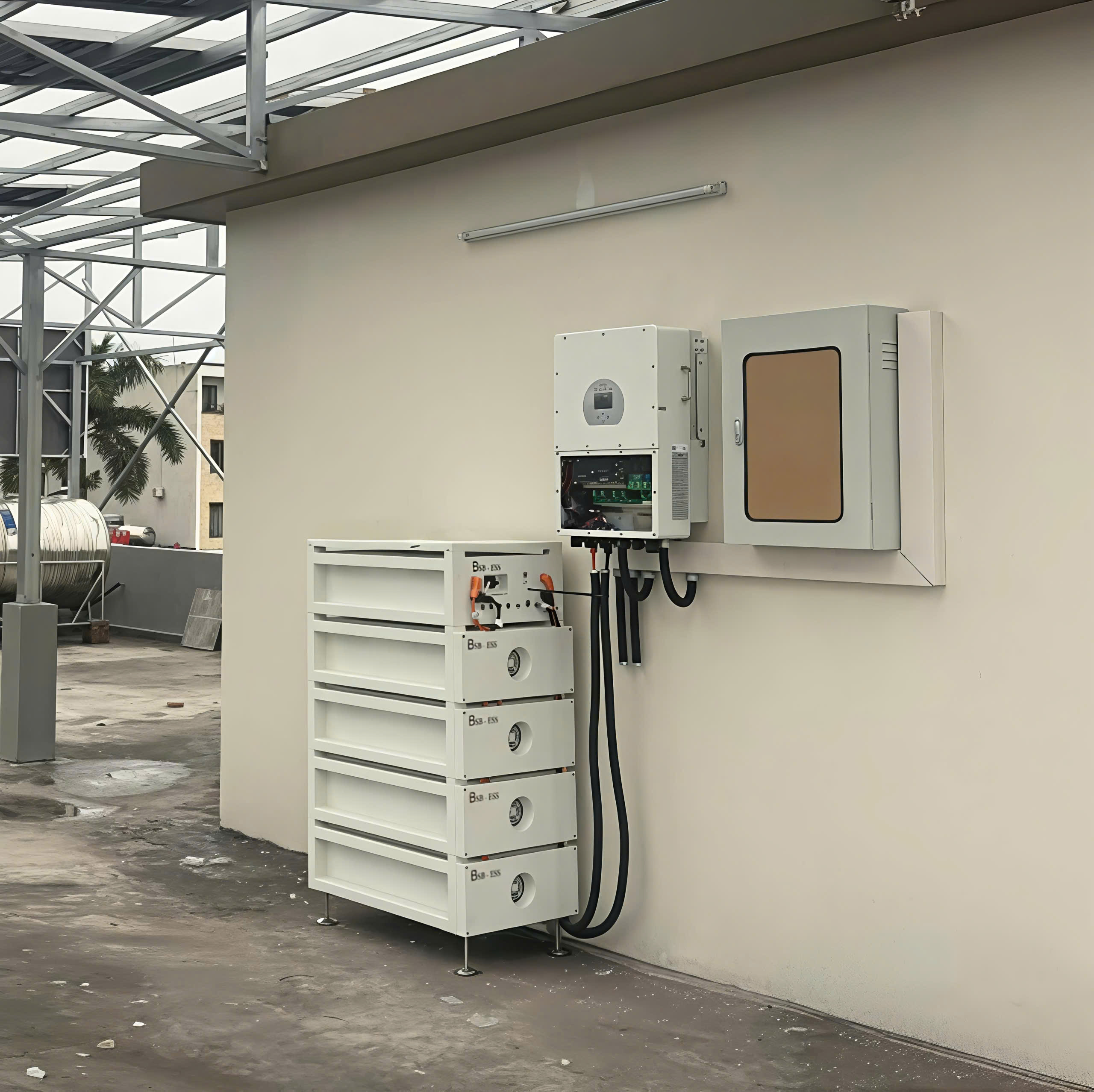 Hệ thống điện mặt trời Hybrid áp cao