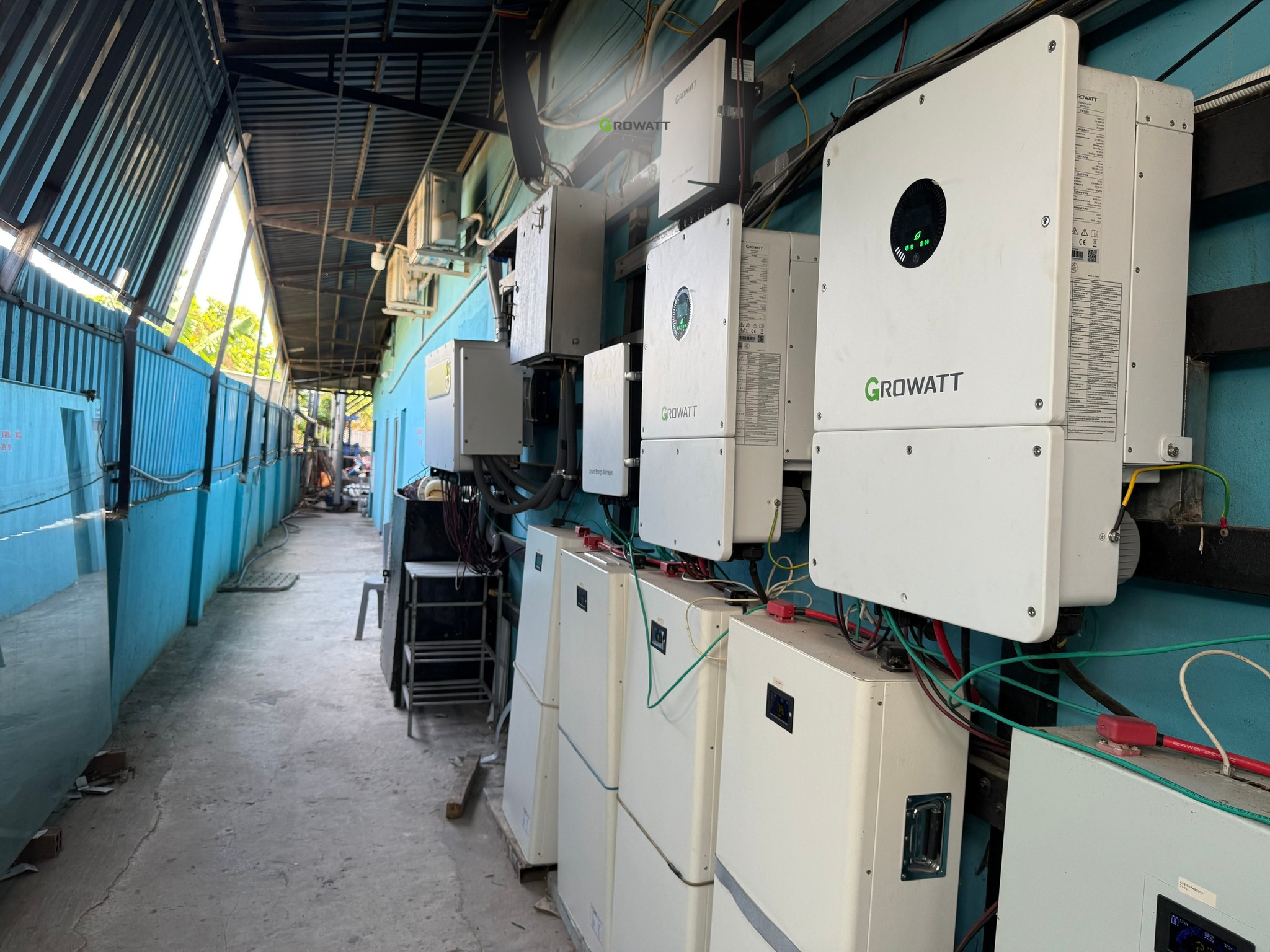 Sản phẩm thực tế Growatt