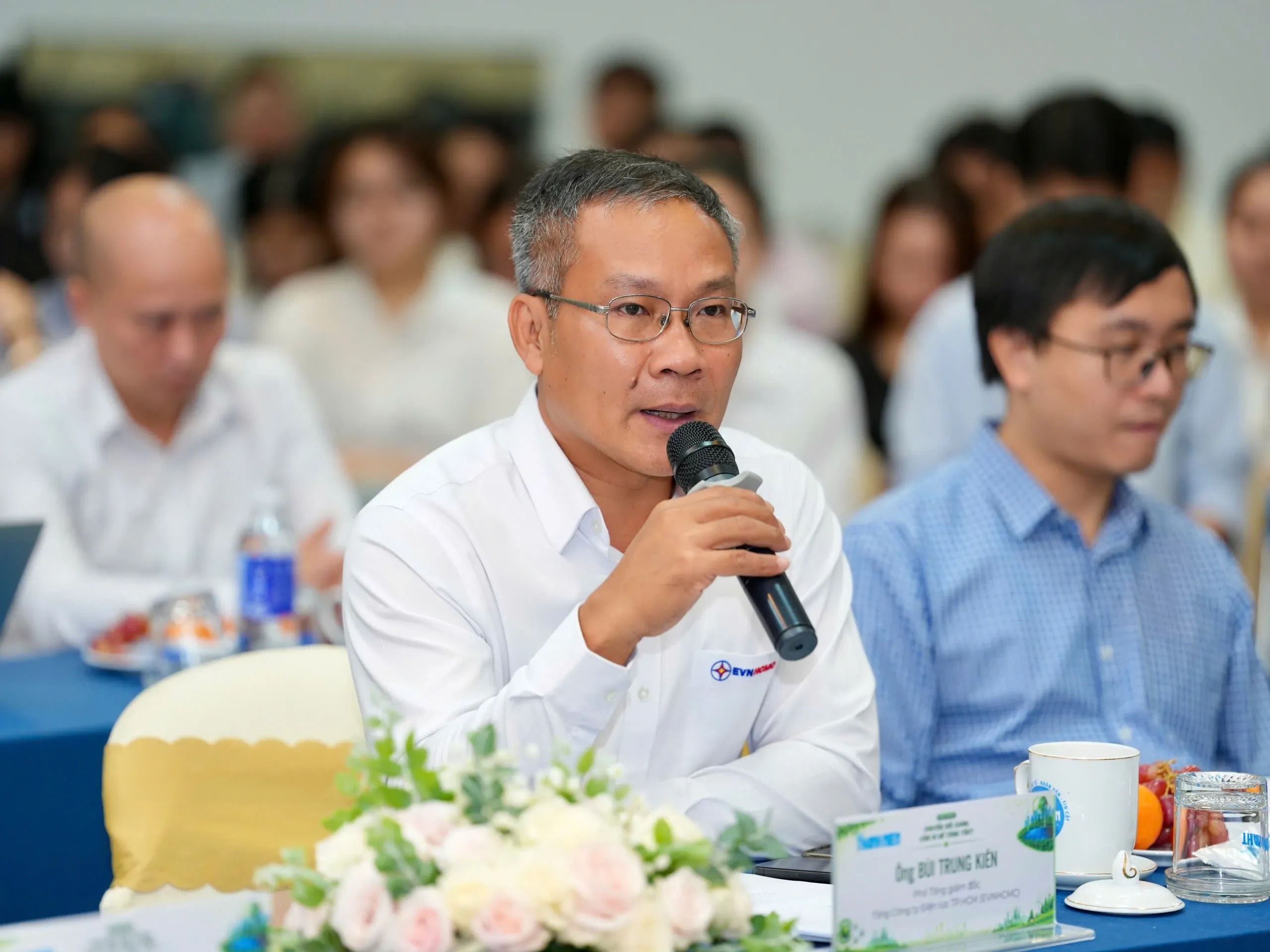 Ông Bùi Trung Kiên - Phó tổng giám đốc Tổng công ty Điện lực TP.HCM (EVNHCMC) ẢNH: ĐỘC LẬP